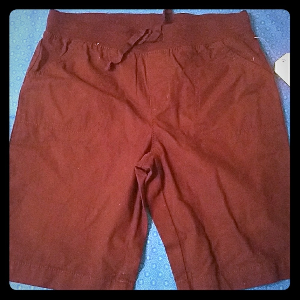 Black Bermuda shorts